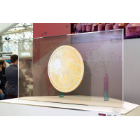 Прозорий OLED-дисплей LG 55EW5F (FullHD 55") у музеї
