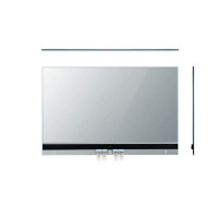 Прозорий OLED-дисплей LG 55EW5F (FullHD 55")  види: зпереду, збоку, зверху