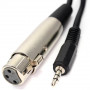3.5 mm - XLR кабель 2м – Фото 1