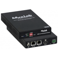 Подовжувач MuxLab провідний HDMI over IP Uncompressed Extender, 4K / 60 500 768-RX / TX (100 м) 