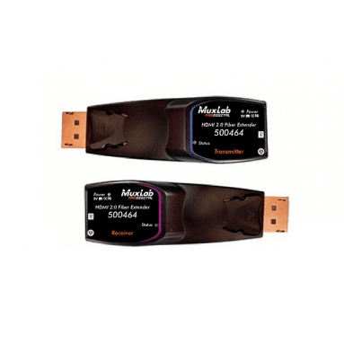 Подовжувач MuxLab провідний HDMI 2.0 FIBER EXTENDER KIT 500464 (комплект) 