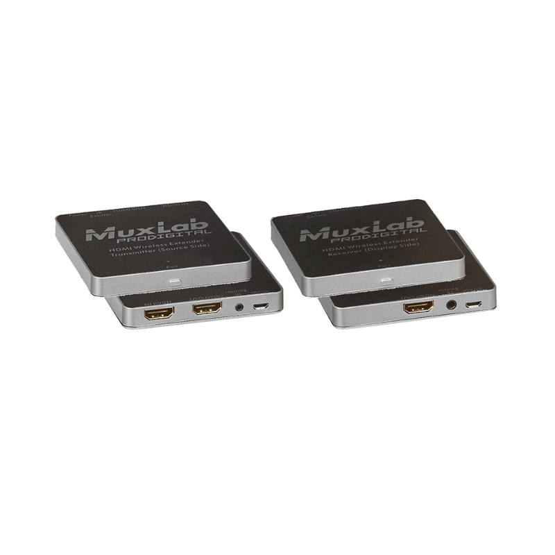 Подовжувач MuxLab HDMI WIRELESS EXTENDER KIT, 100FT 500780 (комплект) 