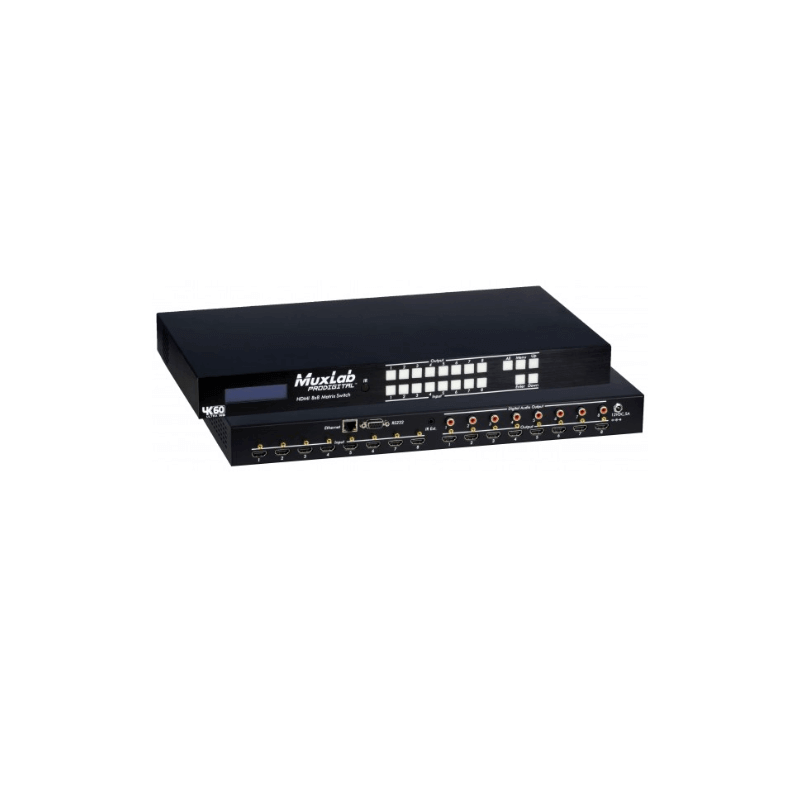 Матричний комутатор HDMI 8X8 MATRIX SWITCH, 4K / 60 Muxlab 500443-EU 