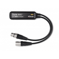 2x2 адаптер для подключения к аудиосети Dante AVIO AES3
